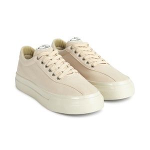 Dellow Canvas Sneaker - Raw Ecru